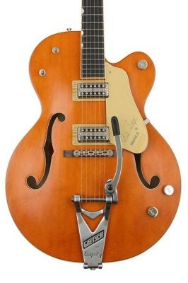 Gretsch 5420 vs 6120 distance between 2 pickups and relative to