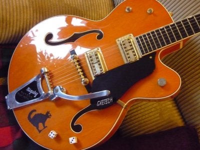 Brian Setzer and Jess Oliver. Who Made Pickguard Gretsch Talk Forum